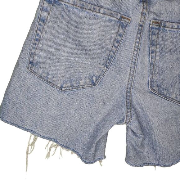 Empyre High Waist Relax Fit Skate Denim Shorts - Picture 6 of 7